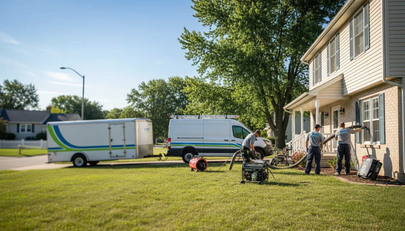 Flooded Basement Restoration And Cleanup With Repair in Indian Lake, NY near me